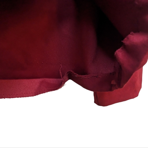 Briggs New York Petite Red Button Down Shirt Size PL ❤️ - Picture 9 of 9